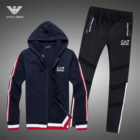 replica armani tracksuit|armani tracksuit men's sale uk.